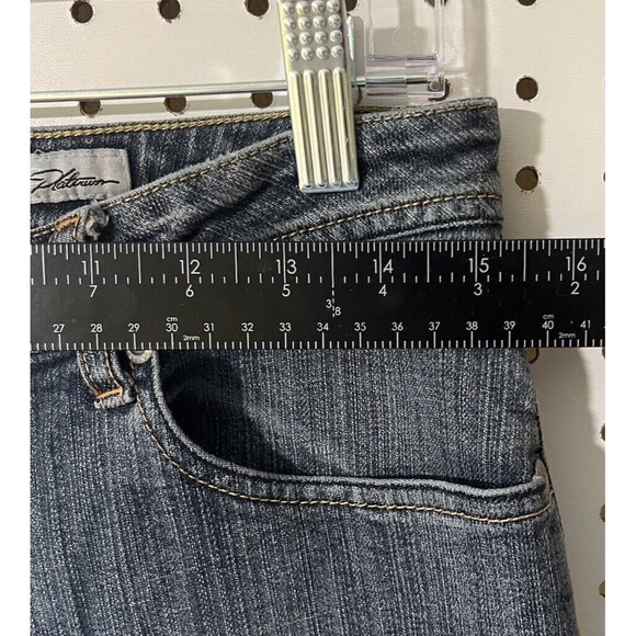 Chicos Platinum Jeans Size 2 Short Bootcut Petite Medium Slimming - Picture 9 of 13
